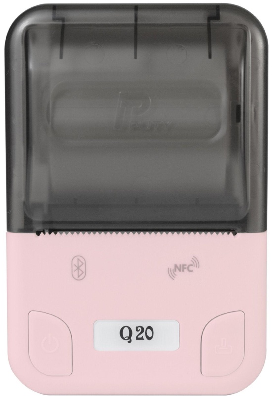 Этикет-принтер Puty Q20 переносной, розовый (Q20 pink)