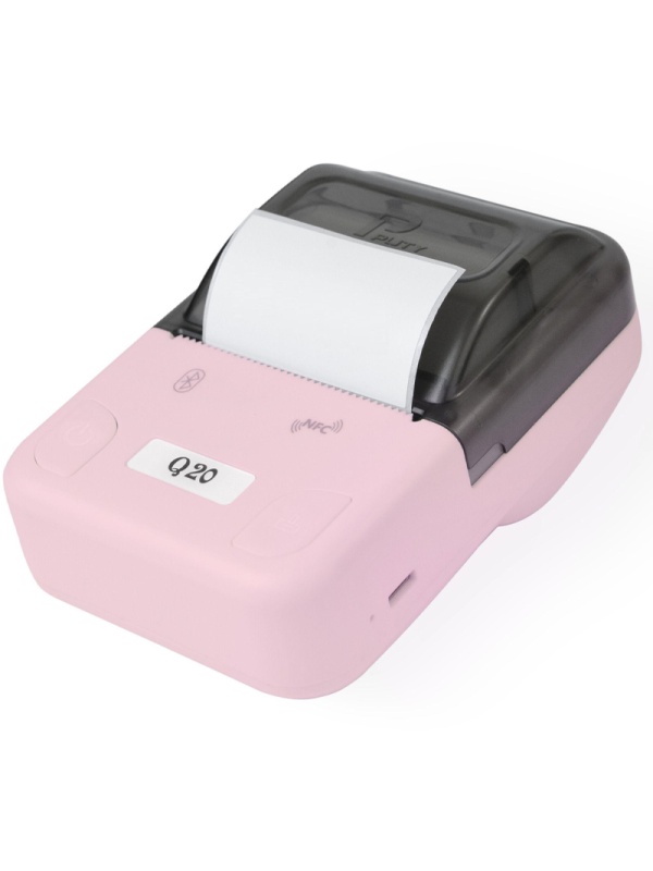 Этикет-принтер Puty Q20 переносной, розовый (Q20 pink)