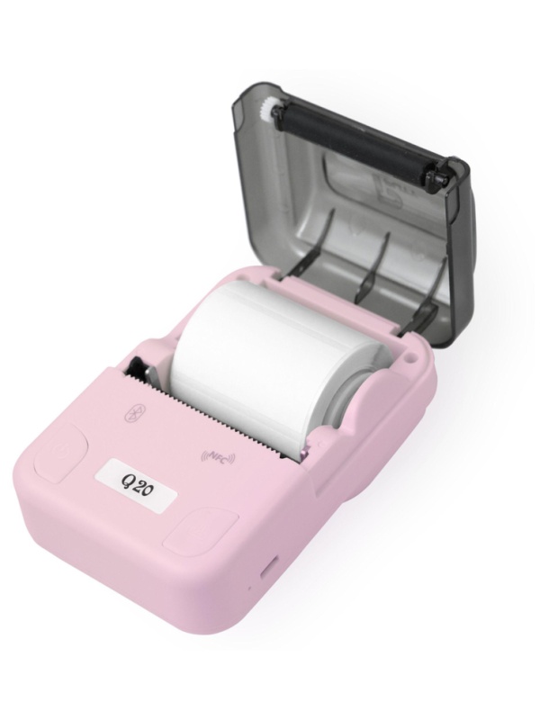 Этикет-принтер Puty Q20 переносной, розовый (Q20 pink)