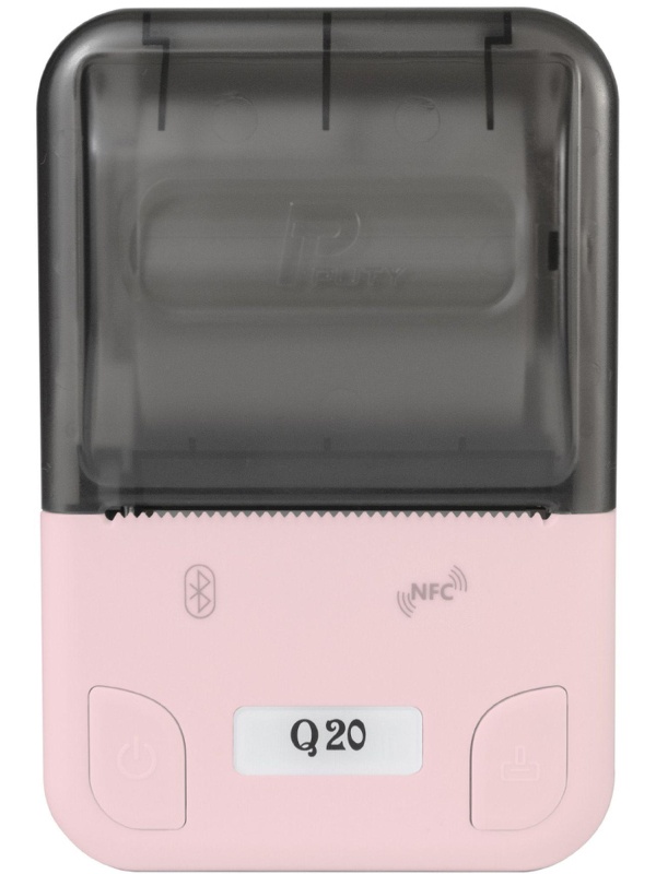 Этикет-принтер Puty Q20 переносной, розовый (Q20 pink)