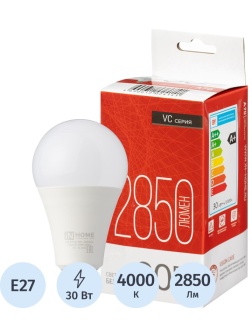 Лампа светодиодная LED-A70-VC 30Вт 230В Е27 4000К 2850Лм IN HOME