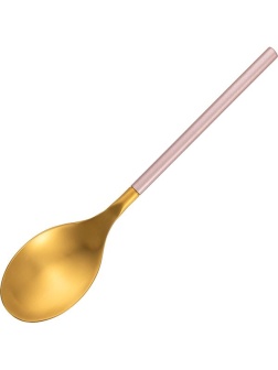 Столовая ложка «Дистрикт Пинк Голд Мэтт» - 19,6 см.