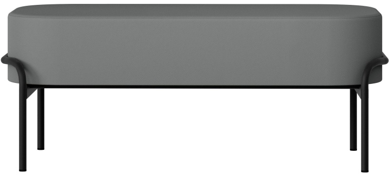 Модуль прямой UD_Клауд БМ13-02 2-мест.RAL 9005/Or.17 (чер.муар/серый)