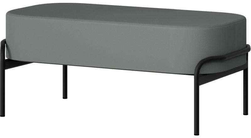 Модуль прямой UD_Клауд БМ13-02 2-мест.RAL 9005/Or.17 (чер.муар/серый)