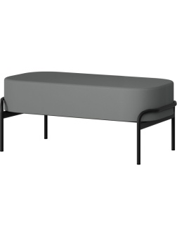 Модуль прямой UD_Клауд БМ13-02 2-мест.RAL 9005/Or.17 (чер.муар/серый)