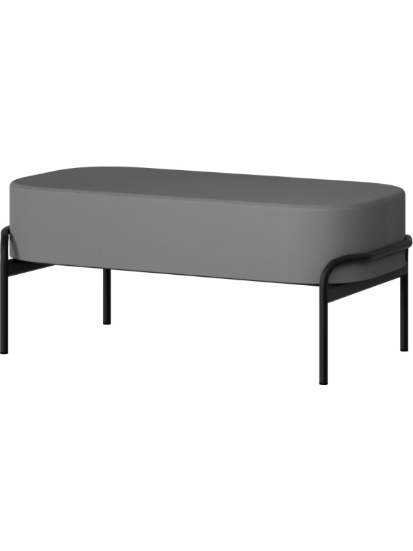 Модуль прямой UD_Клауд БМ13-02 2-мест.RAL 9005/Or.17 (чер.муар/серый)