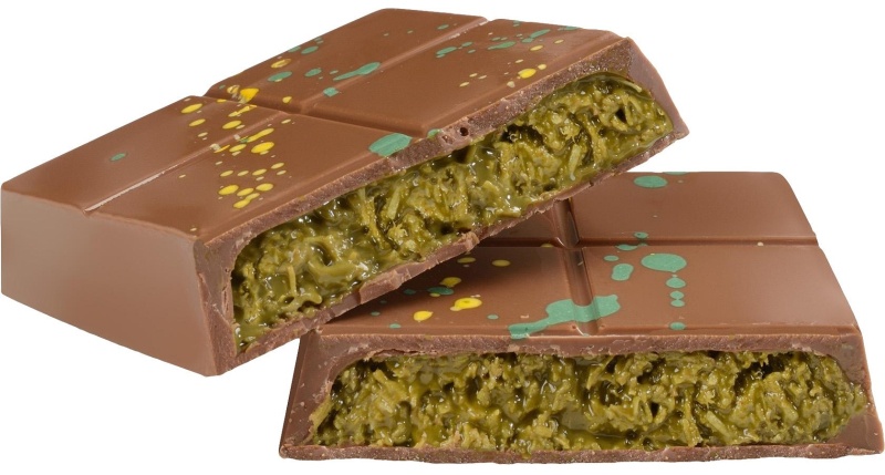 Шоколад темный Dubai Pecan с начинкой