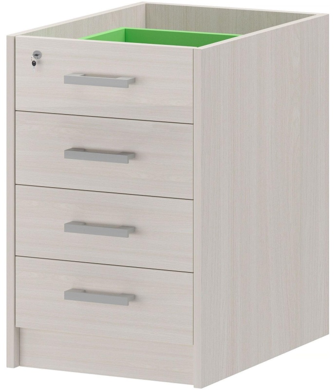 Тумба PT Арго АТ2-07 Каркас тумбы приставной ясень шимо