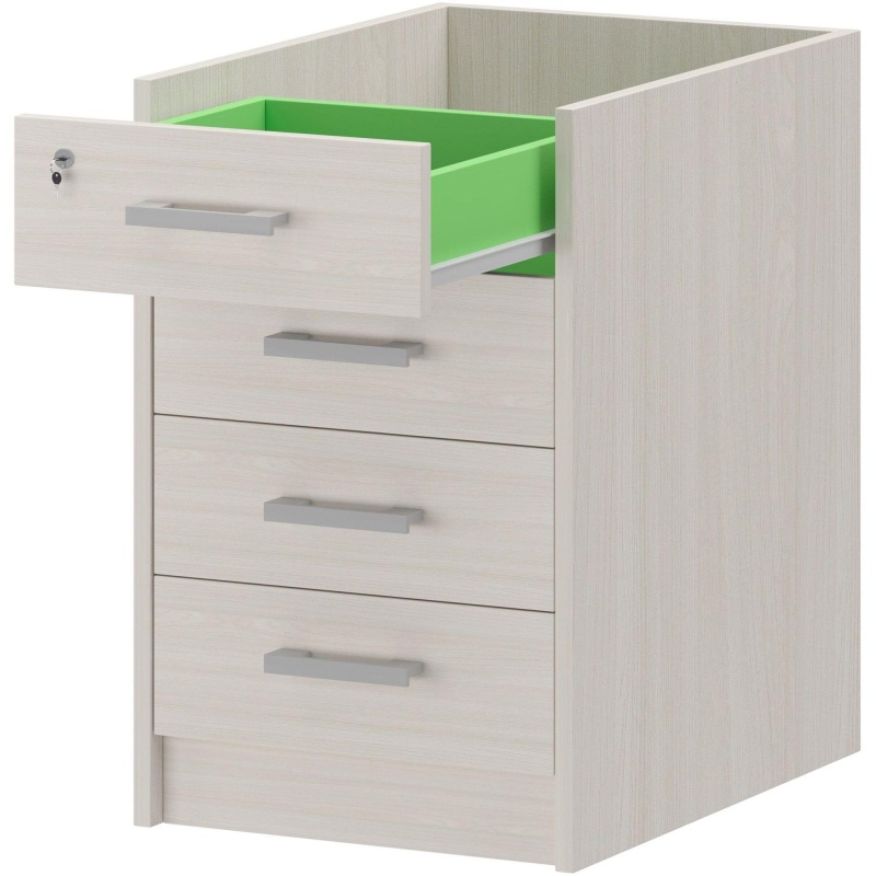 Тумба PT Арго АТ2-07 Каркас тумбы приставной ясень шимо