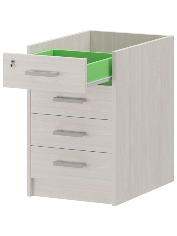 Тумба PT Арго АТ2-07 Каркас тумбы приставной ясень шимо