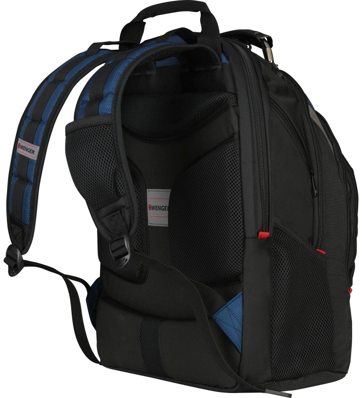 Рюкзак WENGER 16, синий, полиэстер/ПВХ, 37 x 26 x 47 см, 27 л