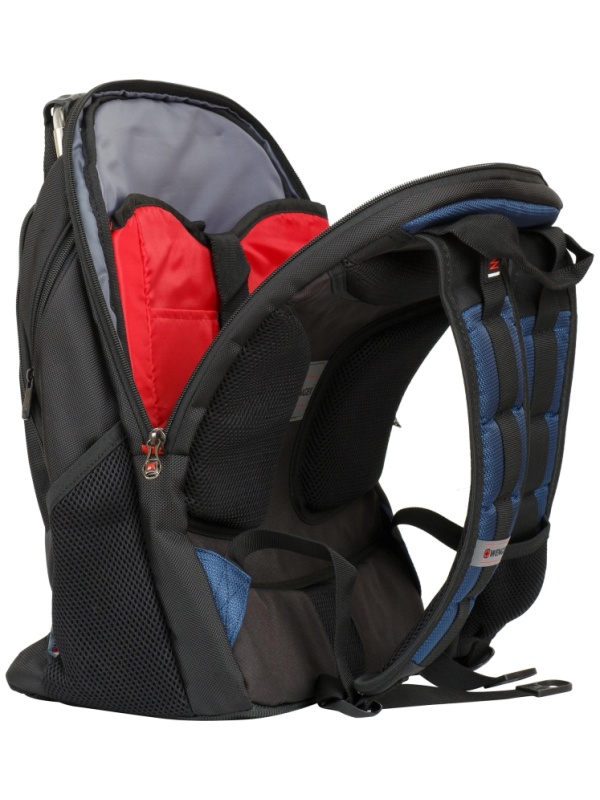 Рюкзак WENGER 16, синий, полиэстер/ПВХ, 37 x 26 x 47 см, 27 л