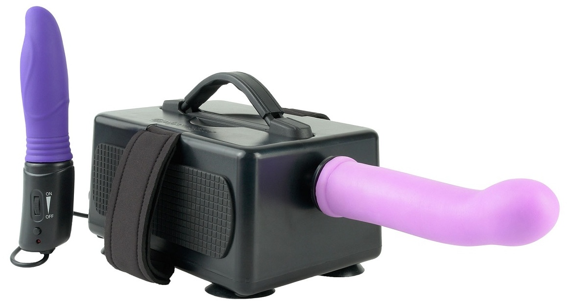 Секс-машина для вагинально-анальной стимуляции