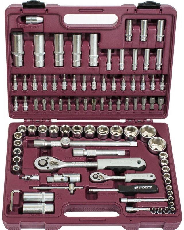 Набор инструмента универсальный 1/4, 1/2DR, 94 предмета TS094