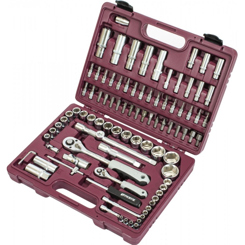 Набор инструмента универсальный 1/4, 1/2DR, 94 предмета TS094