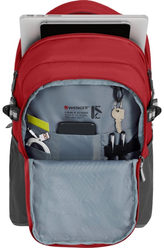 Рюкзак WENGER NEXT Ryde 16,красн/антрацит,ПЭТ/Полиэстер,32х21х47,26л,611991