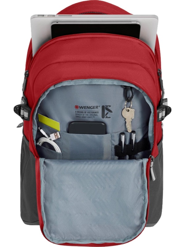 Рюкзак WENGER NEXT Ryde 16,красн/антрацит,ПЭТ/Полиэстер,32х21х47,26л,611991