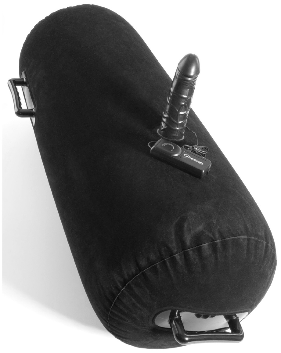 Надувная подушка с виброфаллосом Inflatable Luv Log