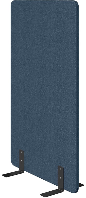 Мобильная перегородка MV ФИКС (FХ-100/160) тк. рогожка Tempo 7 синий