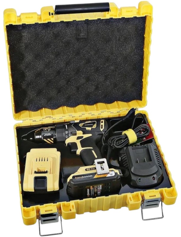 Шуруповерт аккумуляторный Hanskonner Unibattery HCD1865BLI