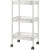 Этажерка PR_Keeplex Light на колесиках 3-х секцион, малая белое облако