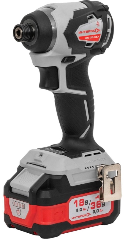 Шуруповерт бесщеточный ударн. акк. (кейс, 2 акк. 2,0Ач, ЗУ)ШАУ-250/36ВЭ
