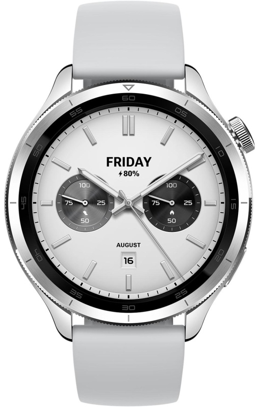 Смарт-часы Xiaomi Watch S4 Silver(BHR9197GL)