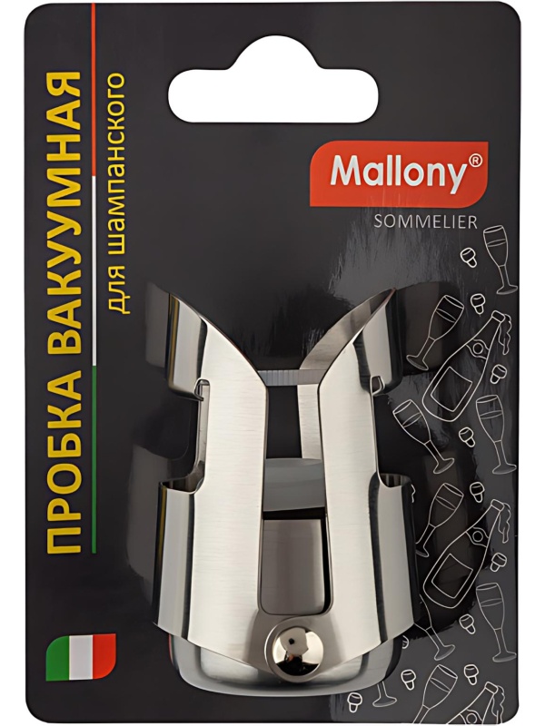 Пробка вакуумная Sommelier для шампанского, размер: 3,4х5,5 см