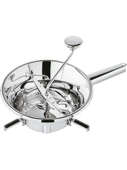 Машинка для протирки пюре+ 3 диска;сталь нерж.;D=20,H=16,B=35см;металлич.