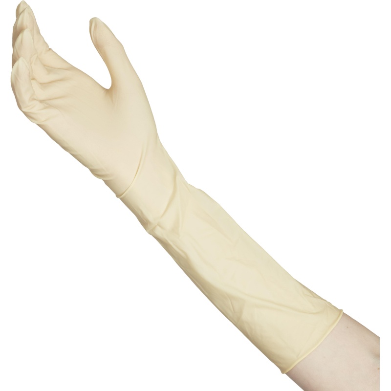 Мед.хирург. перчатки латекс.,стер. н/о. гинекологические, р-6,5 50 пар/уп