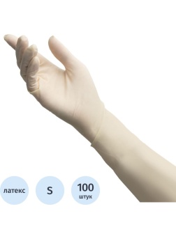 Мед.хирург. перчатки латекс.,стер. н/о. гинекологические, р-6,5 50 пар/уп