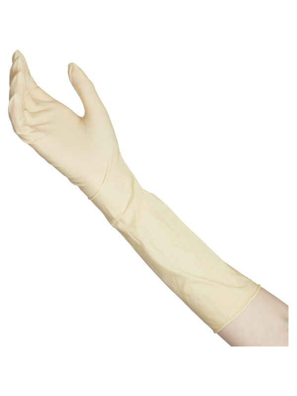 Мед.хирург. перчатки латекс.,стер. н/о. гинекологические, р-6,5 50 пар/уп