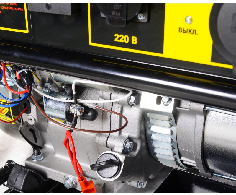 Генератор бензиновый HUTER DY9500LX-3, 7.0кВт, 3-фазн, эл.стартер (64/1/41)