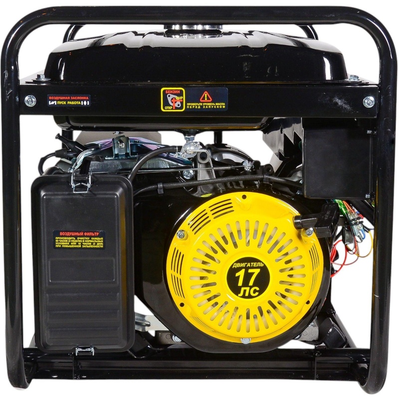 Генератор бензиновый HUTER DY9500LX-3, 7.0кВт, 3-фазн, эл.стартер (64/1/41)