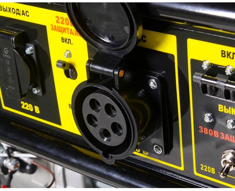 Генератор бензиновый HUTER DY9500LX-3, 7.0кВт, 3-фазн, эл.стартер (64/1/41)