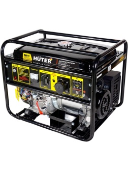 Генератор бензиновый HUTER DY9500LX-3, 7.0кВт, 3-фазн, эл.стартер (64/1/41)