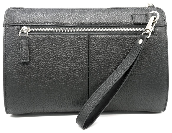 Клатч мужской Пеллекон черный арт.102-33424-1