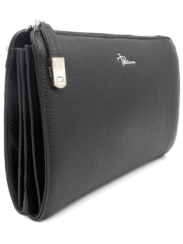 Клатч мужской Пеллекон черный арт.102-33424-1