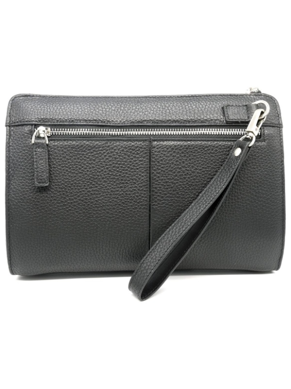 Клатч мужской Пеллекон черный арт.102-33424-1