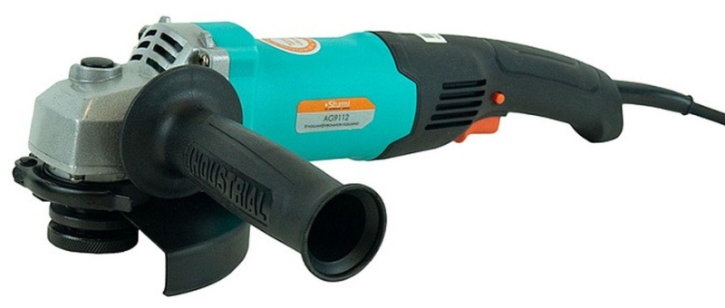 Шлифмашина угловая Sturm! 125 мм, 1100Вт, удлиненная рукоятка (AG9112)