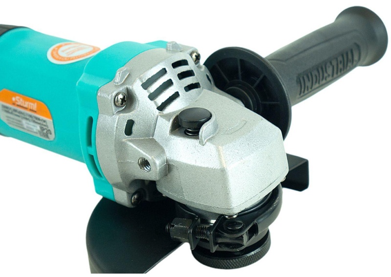 Шлифмашина угловая Sturm! 125 мм, 1100Вт, удлиненная рукоятка (AG9112)