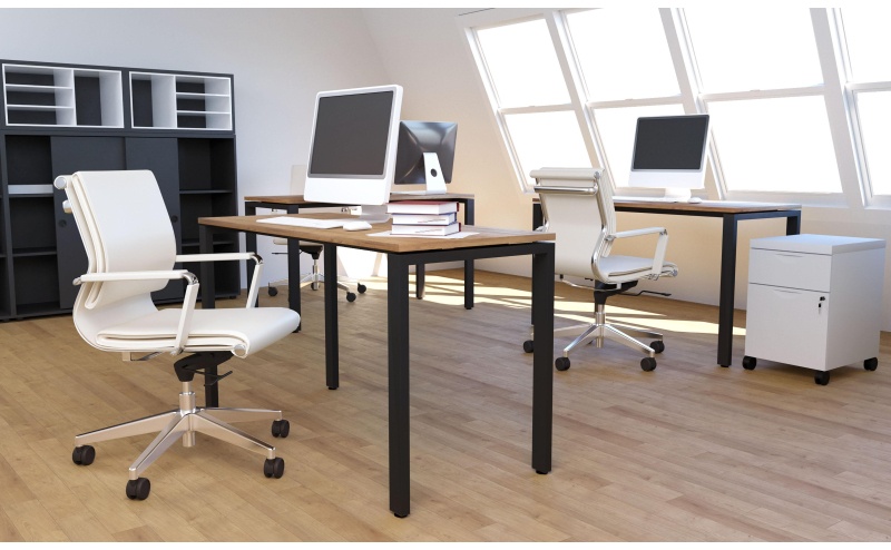 Стол компьютерный KD_НОРБИ 1200х600 (60х30), дуб бунратти/черный