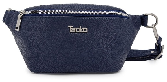 Сумка поясная Таоко Таниши, искусст.кожа, 32х15х6см, синий, 703-4332-7