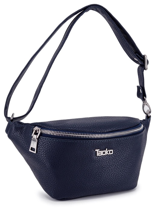 Сумка поясная Таоко Таниши, искусст.кожа, 32х15х6см, синий, 703-4332-7