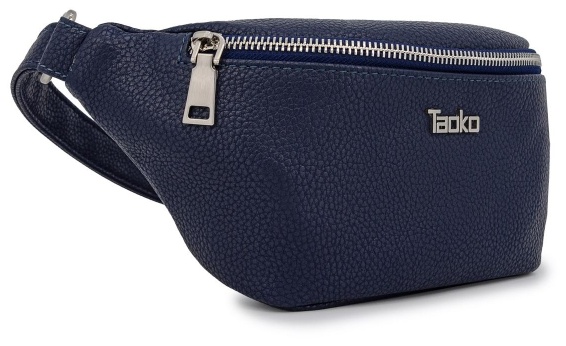 Сумка поясная Таоко Таниши, искусст.кожа, 32х15х6см, синий, 703-4332-7