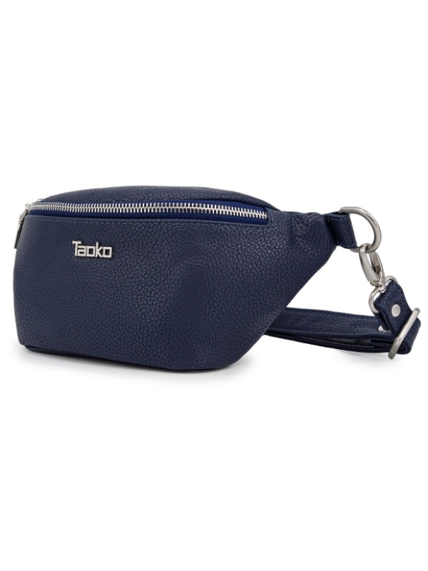 Сумка поясная Таоко Таниши, искусст.кожа, 32х15х6см, синий, 703-4332-7