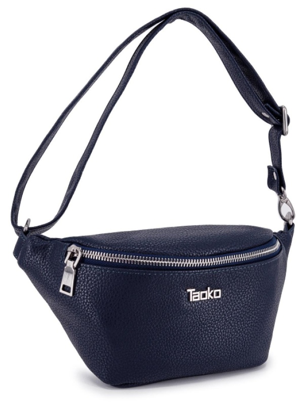 Сумка поясная Таоко Таниши, искусст.кожа, 32х15х6см, синий, 703-4332-7