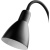 Светильник KD-438 C02 черн. струбцина, Е27, 40 Вт, металл