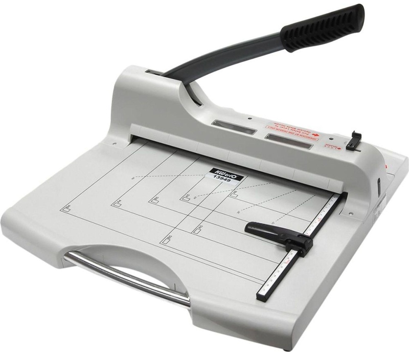 Резак для бумаги Kw-Trio 3949 B4/50л./360мм/ручн.приж/защит.экр гильотинный