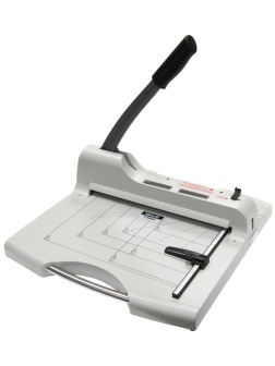Резак для бумаги Kw-Trio 3949 B4/50л./360мм/ручн.приж/защит.экр гильотинный
